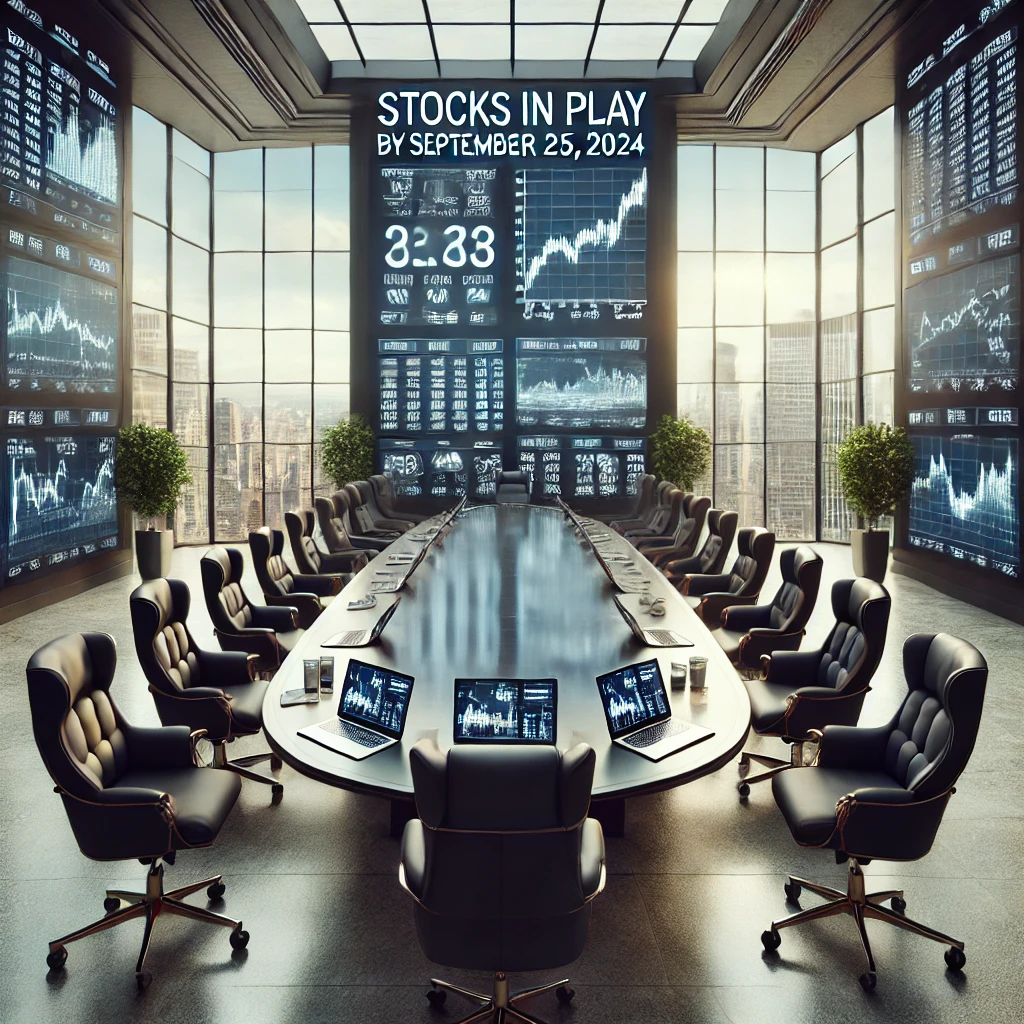 Stocks in Play by Institutional Investors 25 sept 2024