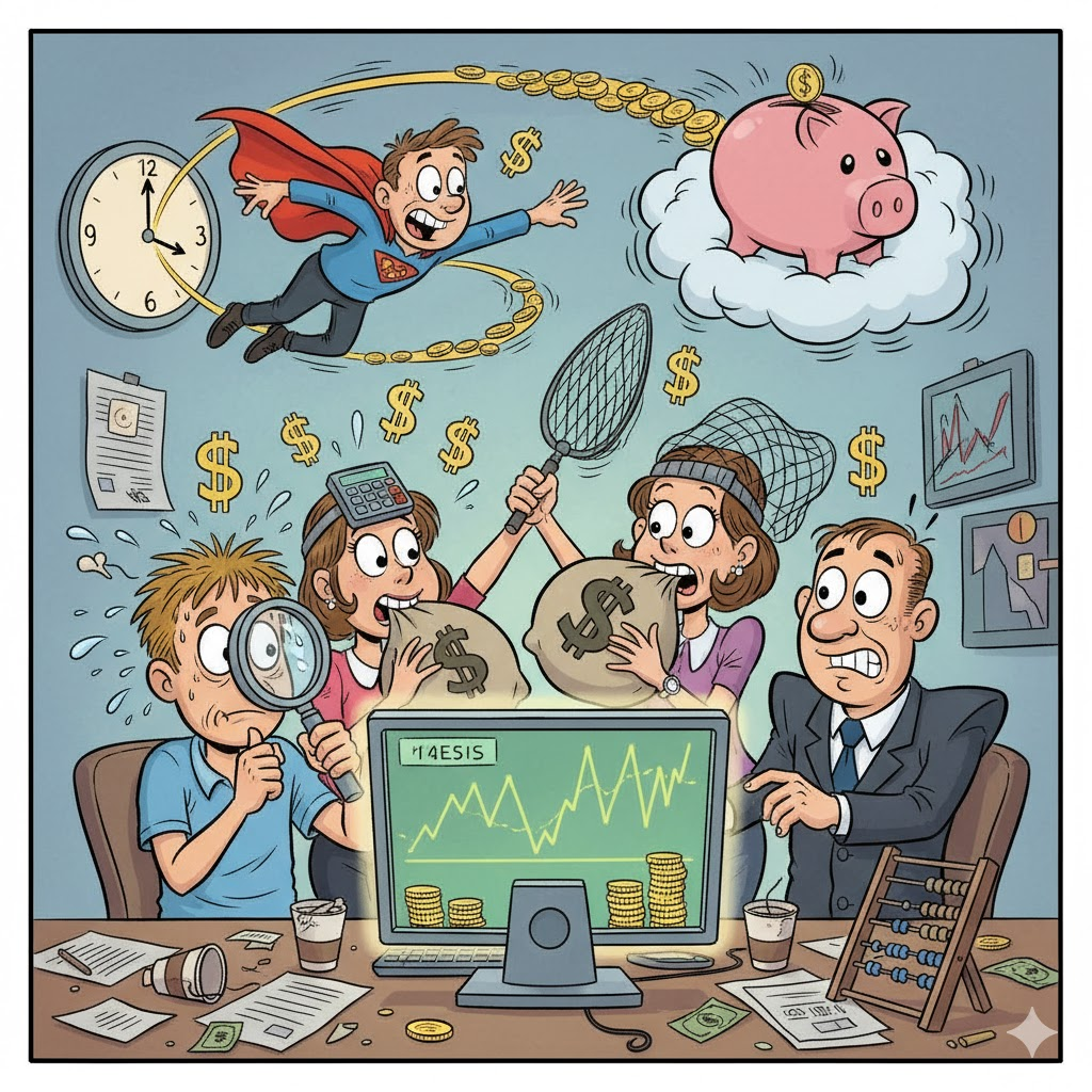 New traders obsess over profits.